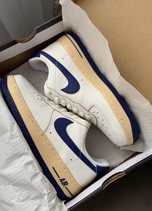 Nike air force 1 '07 fq8103-133 sail/deep royal blue