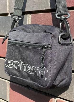 Вмістка сумка від «carhartt» (камуфляж та чорний)2 фото