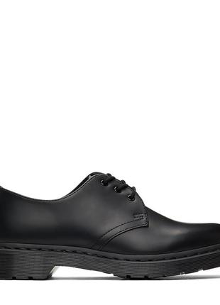 Dr. martens 1461 mono black smooth