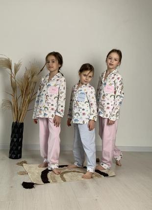 Фланелевая пижама, именнома пижама5 фото