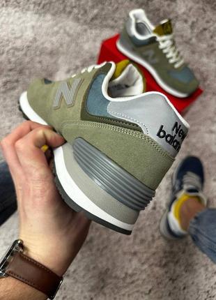 Кроссовки натуральная замша/ текстиль new balance 5745 фото