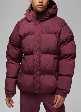 Куртка пуховик nike air jordan essential puffer tech (s по xl) (dq7348-680) оригинал