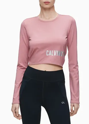 Кофта укорочена лонгслів calvin klein