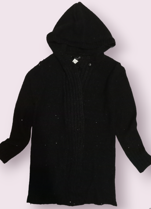 Довга кофта на заклепках, кардиган