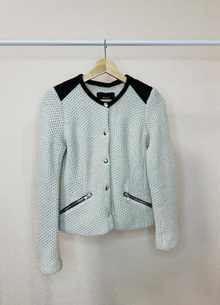 Стильный жакет кардиган крупной вязки