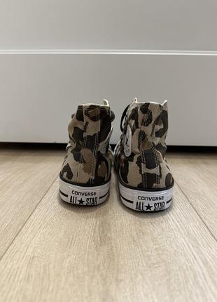 Кеди converse leopard5 фото