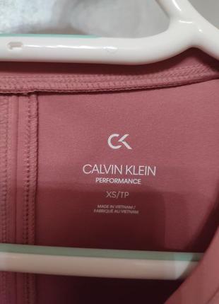 Кофта укорочена лонгслів calvin klein6 фото