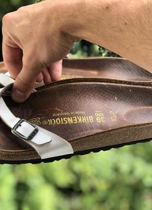 Birkenstock коркові шльопанці в'єтнамки оригінал6 фото