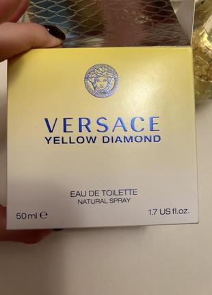 Туалетна вода versace yellow diamond 50 мл