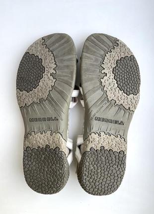 Кожаные босоножки merrell 38-39 р. спортивные сандалии, натуральная кожа шкіряні босоніжки6 фото