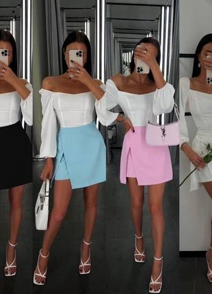 Костюм +блуза / предварительное платье