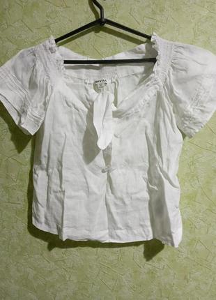 Новая блузка из льна