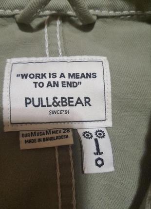 Куртка женская рубашка pull &amp; bear m.10 фото