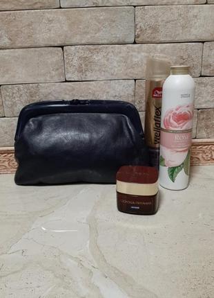 Косметичка из натуральной кожи