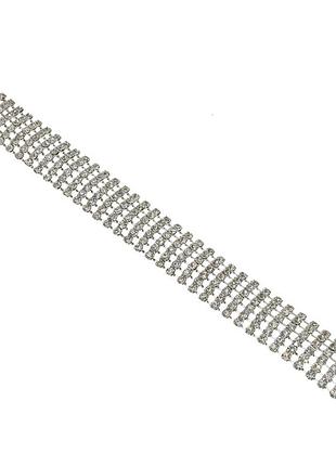 Браслет на руку со стразами 11219