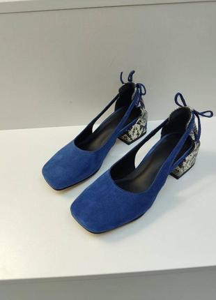 Жіночі туфлі із натуральної замші jolie 3