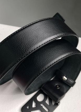 Ремень в стиле pinkoout leather belt black/black3 фото
