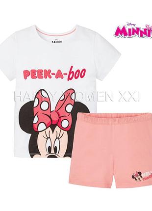 2-4 роки літня піжама для дівчинки домашній одяг футболка шорти трикотажні дитяча легка піжамка