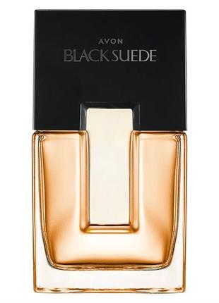 Туалетная вода avon black suede для него, 75 мл.