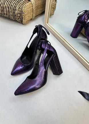 Жіночі туфлі із натуральної шкіри jolie ексклюзив6 фото
