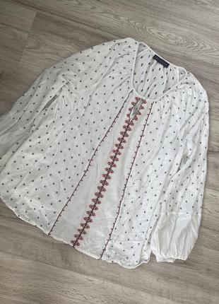 Вишиванка блузка батал