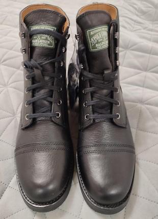Мужские сапоги polo ralph lauren р. 42 новые нат.кожа