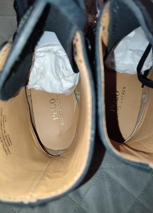 Мужские сапоги polo ralph lauren р. 42 новые нат.кожа