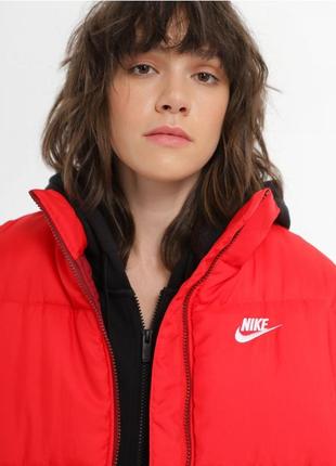 Жилетка nike w nsw tf thrmr clsc vest  fb7679-657 оригінал4 фото