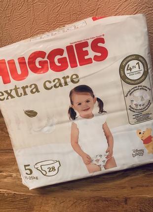 Підгузки huggies extra care 5 (11-25 кг), 28 шт.