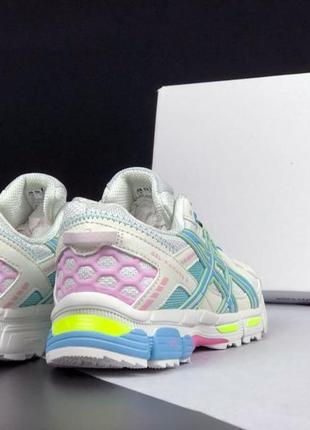 Женские сетчатые, белые, стильные кроссовки asics gel kahana 8. от 37 до 41 р. 12170 дш демисезонные2 фото