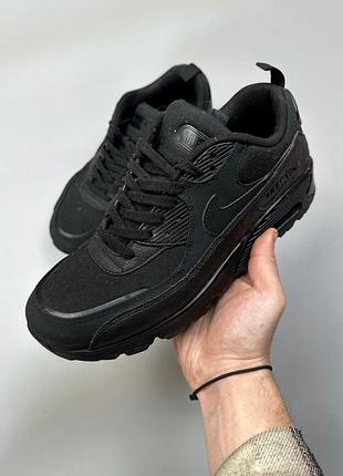 Nike air max 90 "surplus" triple black cordure 11