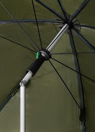 Аксессуар для рыбалки, зонт рыболовный, зонт карповый рыболовный delphin bigone carp4 фото