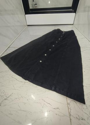 Джинсовая длинная юбка3 фото