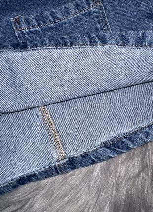 Стильный базовый джинсовый сарафан деним для девочки 6/7р f&amp;f6 фото