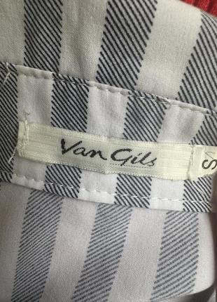 Сорочка van gils у смужку6 фото