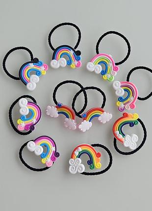 Детские резинки, резинки для волос, резинки, детские заколки