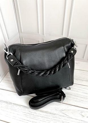 Жіноча шкіряна сумка. клатч шкіряний. кросбоді. polina&eiterou.