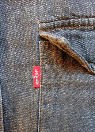 Джинсова вінтажна рубашка сорочка levis vintage. в ідеальному стані5 фото