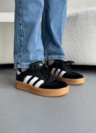 Adidas samba xlg black gum