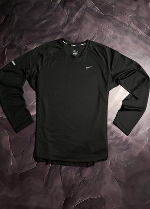 Мужской беговой лонгслив nike miler2 фото