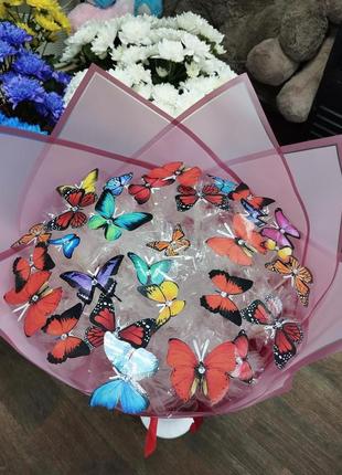 Букет з метеликів хендмейд