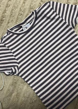 Футболка топ в замку h&m