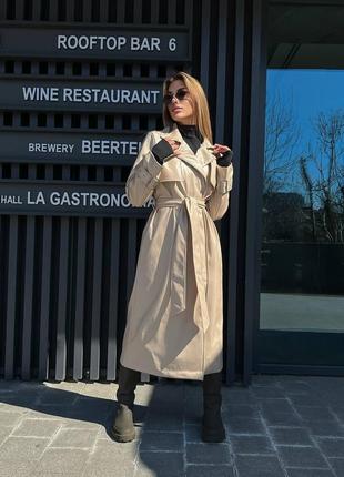Трендовий плащ тренч 😎