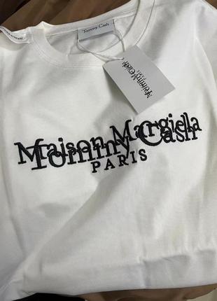 Maison margiela x tommy cash футболка