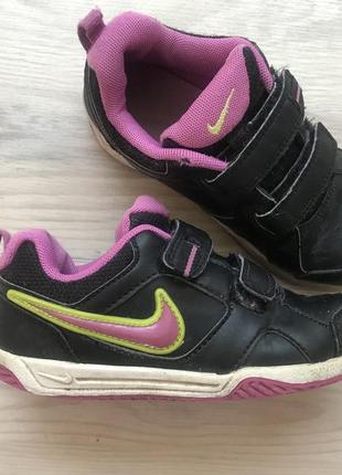 Кожаные кроссовки nike