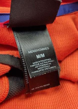 Легкая синтетическая кофта на замке оригинал the north face polartec light orange zip 10