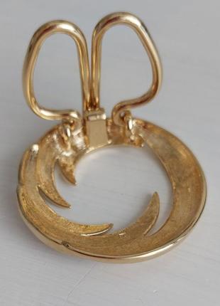 Винтажная брошь клип