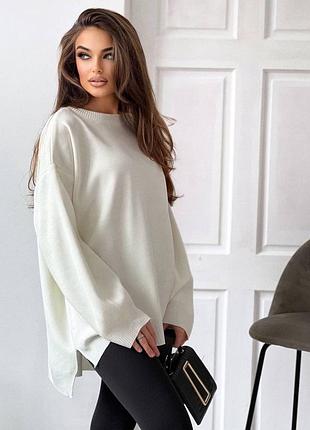Светр-туніка oversize