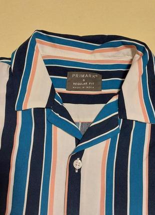 Новая качественная стильная брендовая вискозная рубашка primark