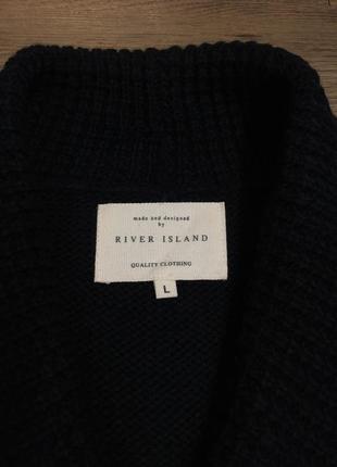 Солидная мужская кофта джемпер river island оригинал3 фото